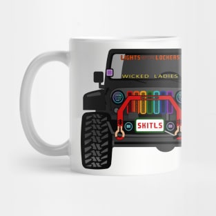 skittles jku Mug